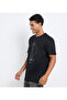 Men's Black Crew Neck Tee - 2