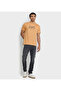 Men's Brown Crew Neck Tee - 5