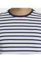 Men's Blue Crew Neck Tee - 6