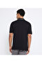 Men's Black Pique Polo - 4