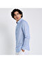 Men's Blue Casual Shirt - 2