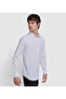 Men's White Casual Shirt - 3