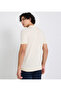 Men's White FLAT KNIT POLO - 4