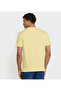 Men's Yellow Crew Neck Tee - 4