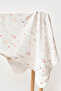 100% Cotton Organic Floral Printed Newborn Blanket - 2