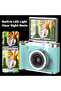 4K Digital Camera, 48MP, Flip Screen Display, 16x Digital Zoom Lens, White - 4