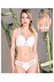 Unlined Bra Panty Underwear Set with Lace Detail on the Back