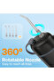 P1 Water Dental Flosser, Cordless Mini Water Cleaner Picks with Telescopic Water from - 3