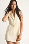 Women's Ecru Vest 20251050 - 5