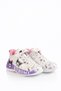 Kuromi Girls' Black and Blue Lightweight and Flexible Casual Sports Shoes Are Lightweight with Lights, Sizes 26 to 30