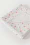 100% Cotton Organic Floral Printed Newborn Blanket - 3