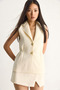 Women's Ecru Vest 20251050 - 4