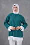 Casual Tunic with Collar and Skirt Trim - 5
