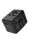 Universal Plug Adapter, D43, Polycarbonate, Black - 2