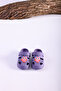 Children's Lilac Sandals Daily Orthopedic Non-Slip Sole Sandals with Animal Figures and Owl Figures - 4