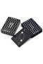 Jakaroo Wooden Board Game for 4 Players, Beige, Foldable, with Black Cards and Marbles - 7