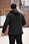 Space Hooded Softshell Winter Coat with Fur Lining Pldp 3010_50454-1 - 4