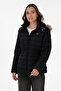 Women's Black Coat 50308011-Vr046