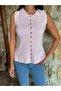 Shirt Collar Slim Fit Knitwear Vest - 2