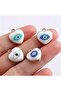 8Pcs Devil's Eye Heart Beads - DIY Jewelry - 5