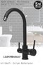 Kitchen Sink Faucet Purified 3 Way Purification Faucet Black Color Sink - 5