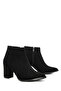 Black Suede Women's Boots & Booties 17518 - 2