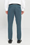 Men's Petrol Color Non-Marking Slim Fit Slim Fit Side Pocket Cotton Flexible Casual Trousers - 9