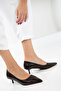 Brown Women's Classic Heeled Shoes 21018