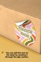 Women Entrepreneur Packaging Packing Shipping Product Label Adhesive Sticker - 4X4Cm 70 Pieces - 4