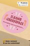 Women Entrepreneur Packaging Packing Shipping Product Label Adhesive Sticker - 4X4Cm 70 Pieces