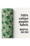 100% Cotton Poplin Fabric 90 cm Width Sewing and Hobby Fabric