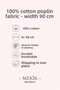 100% Cotton Poplin Fabric 90 cm Width Sewing and Hobby Fabric - 2