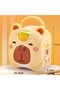 Capybara Locked Metal Piggy Bank & Trendy Toy Character Themed Box Cute Figure Gift Piggy Bank - 4
