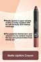 Matte Lipstick Crayon No: 14 Dark Beige - Mat Kalem Ruj - 2