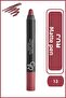 Matte Lipstick Crayon No:13 Peach Pink - Mat Kalem Ruj