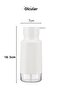 2 Piece Minimal Liquid Soap Dispenser and Toothbrush Holder Set - 3