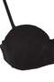 Black Micro Lace Detailed Covered Unpadded Strapless Knitted Bra Thmaw26Su00005 - 8