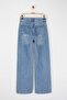 More Sustainable Açık Mavi Yüksek Bel Wide Leg Jeans TWOAW26JE00073 - 6