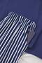 Indigo Regular Cotton Long Sleeve Top Teddy Bear Printed Bottom Striped Pajamas Set Tmnaw26Pt00013 - 2