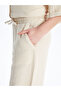 Elastic Waist Plain Muslin Women's Trousers (S5) - 3