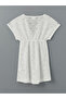 Lcw Dream Ecru Double Breasted Collar Lace Women's Beach Dress - 6