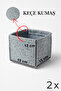 Felt Drawer and Closet Organizer Set 6 Pieces - Gray Multi-Purpose Organizer Boxes - 8
