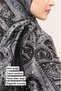 Musul Pattern Indian Silk Shawl & Scarf - 4