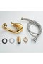 Bathroom Sink Faucet Swan Model Gold Dore Gold Color New Product Imported 7 Years Warranty Imported - 8