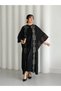 Kaftan Abaya 145cm Muslim Dress Kaftan Islam Ferace , Bisht Thick Fabric Suitable for Size 38-46