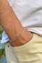 Rope Twisted Men's Stainless Steel Bracelet Imprint Nck15 - 7
