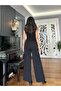 Black High Waist Wide Cut Trousers - 3