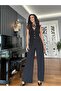 Black High Waist Wide Cut Trousers - 6