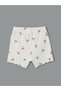 Lcw Baby Cherry Printed Baby Girl Shorts Pajama Set - 5