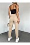 High Waist Pleated Orazio Carrot Pants - 4